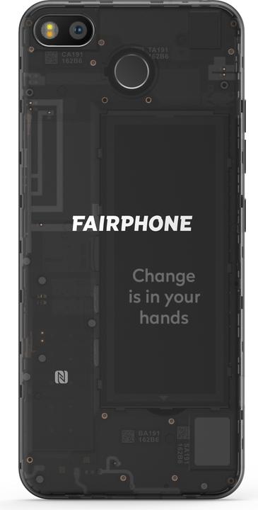 Image du produit Fairphone 3 (64 Go, Dark Translucent, 5.65", Double SIM, 12 Mpx, 4G)