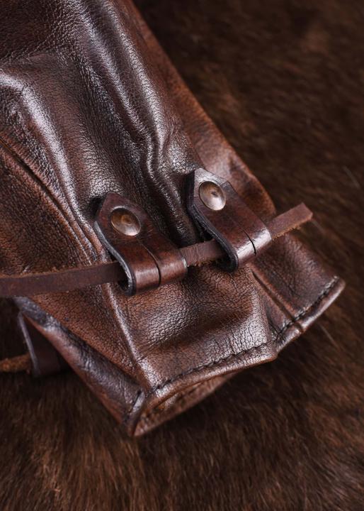 Actual product image Battle Merchant Large leather bag brown