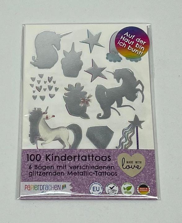 Produktbild Papierdrachen Einhorn & Regenbogen