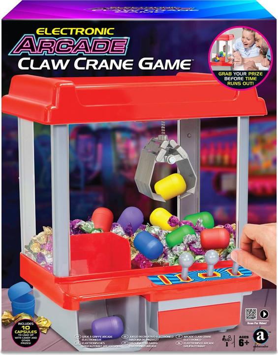 Immagine prodotto Merchant Ambassador Electronic Arcade Claw Crane (with Prize Capsules)