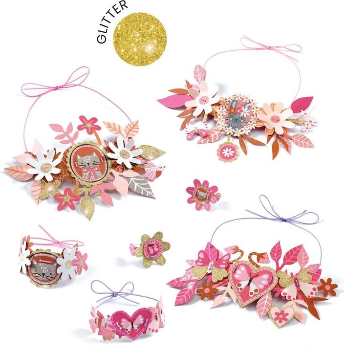 Immagine prodotto Djeco Gioielli divertenti con glitter
