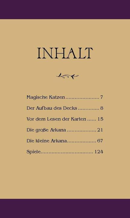 Produktbild Das Tarot magischer Katzen (VIVIDA) (Deutsch, Sabine Werner, Betti Greco, 2024)