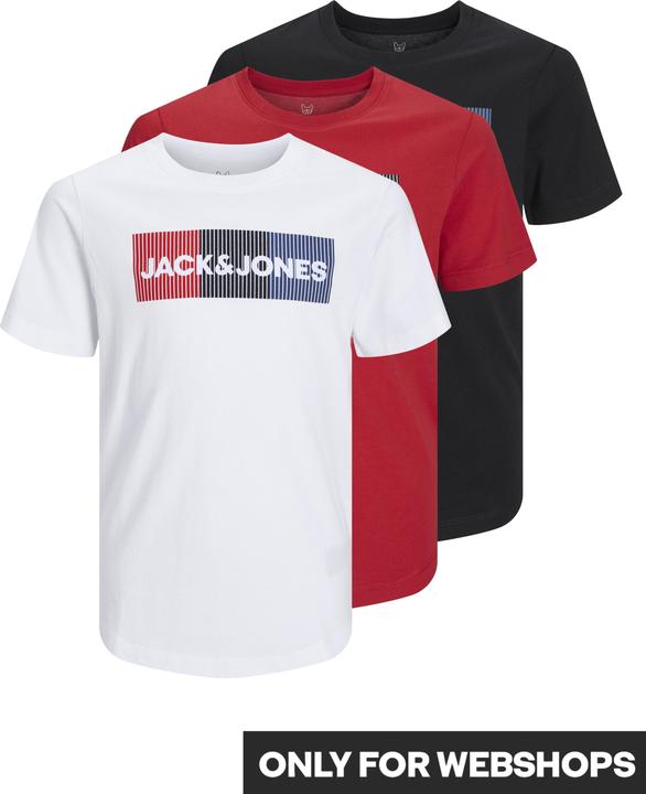Immagine prodotto Jack & Jones Ragazzi, maglietta 3-Pack (164)