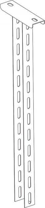 Actual product image Legrand LEG 348365 Handle U55 500 7KN 260NM TVZ (50 cm)