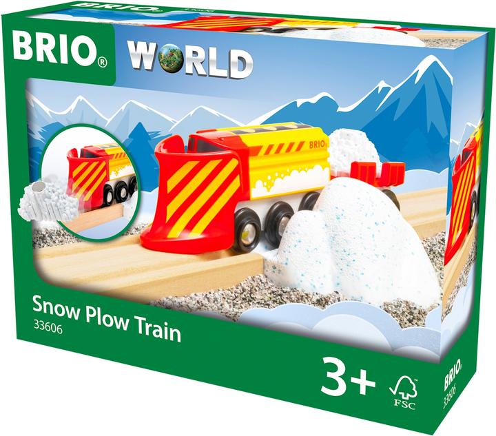 Actual product image Brio Snow removal train