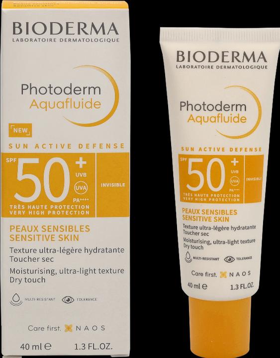 Image du produit Bioderma Photoderm Aquafluide (Crème solaire visage, SPF 50, 40 ml, 15 g)