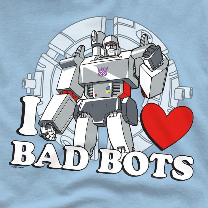 Immagine prodotto Transformers I Love Bad Bots Maglietta Megatron Uomo (4XL)