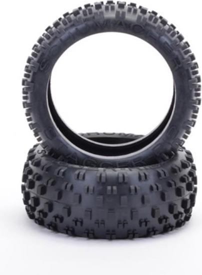 Actual product image Schumacher Stagger Rib 1-8th - Yellow (pr)