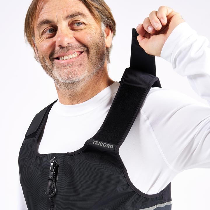 Image du produit Tribord Salopette de navigation homme/femme - Offshore Pro Series noir (XXL)