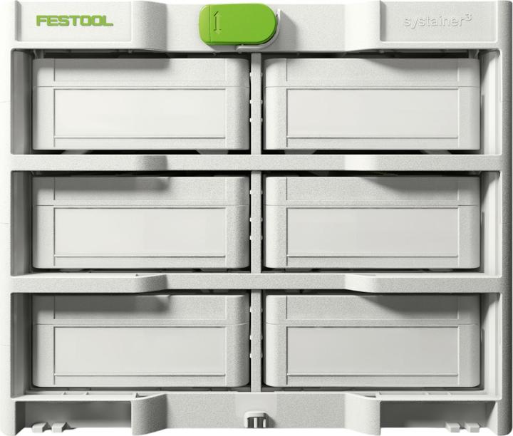 Actual product image Festool Systainer³ Rack SYS3-RK/6 M 337 set (6 pieces)