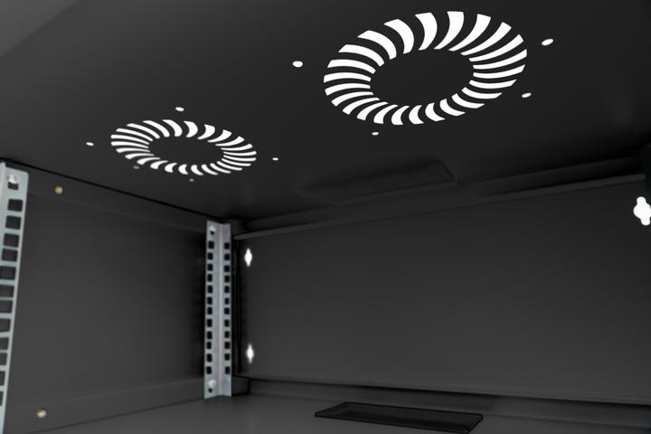 Actual product image Digitus Wall Mounting Cabinet, SOHO, unmounted - 540x400 mm (WxD) (4 RU, 19 inch rack)