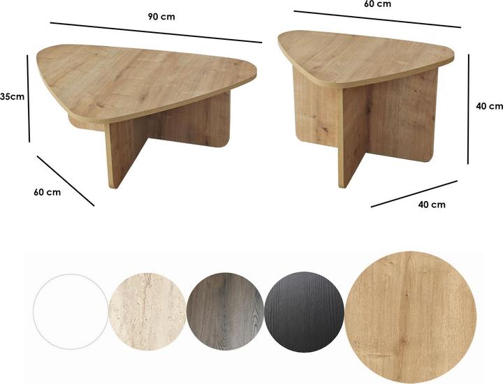 Actual product image Skye Decor Ballare Coffee Table (90 x 35 x 60 cm)