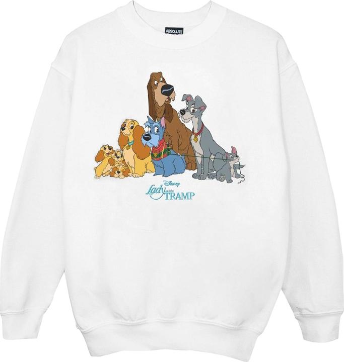 Disney Lady And The Tramp Classic Group Sweatshirt Mädchen