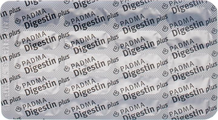 Nutritional values and ingredients Padma Digestin (60 Piece, Capsules, 59 g)