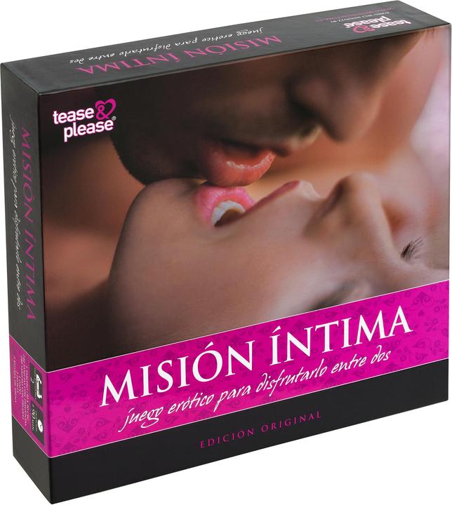tease & please Mision Intima (Deck of cards, Spanish)