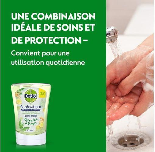 Actual product image Dettol Liquid hand soap (Liquid soap, refill, 250 ml)