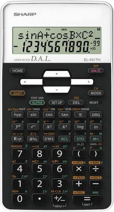 Actual product image Sharp EL-531TH-WH (Batteries)