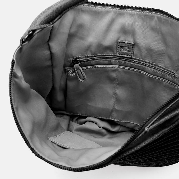Produktbild FredsBruder Riffeltier S Schultertasche Leder 33 cm