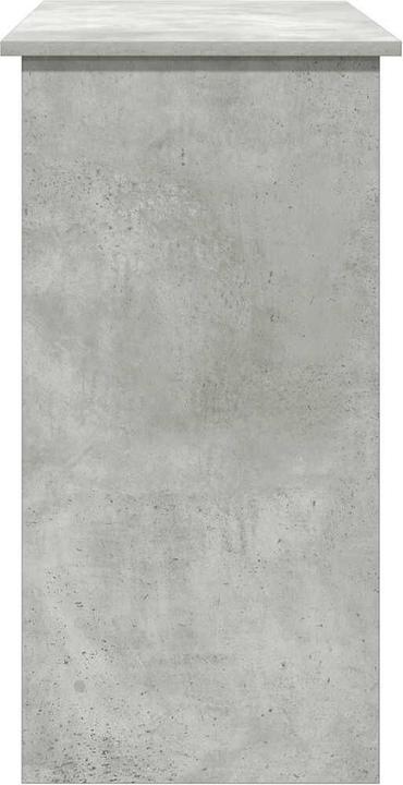 Actual product image VidaXL Desk concrete grey 84x40x75 cm Wood-based office desk Table (80 x 40 x 75 cm)