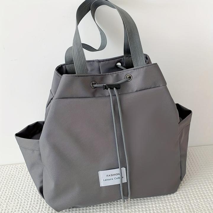 Image du produit Only-Bags.Store Casual Drawstring Sac à dos, sac à bandoulière léger, style BCBG Sac d'école portable