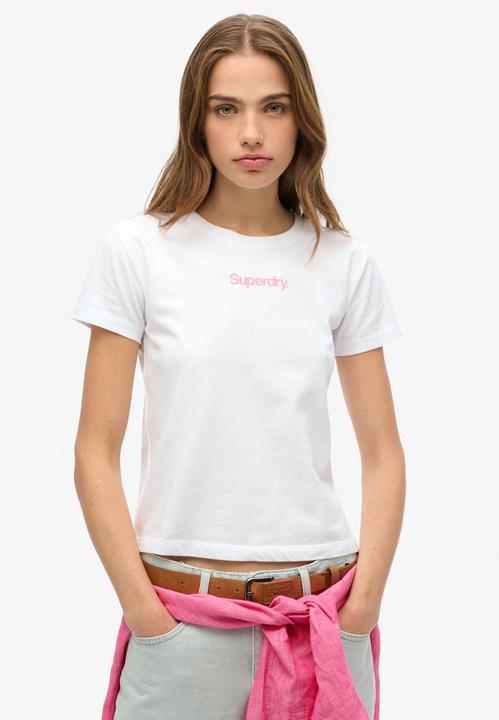 Actual product image Superdry Core Logo City Fitted Tee (16)