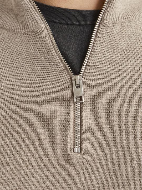 Actual product image Jack & Jones Jprblamilano Stitch Knit Half Zip Sn (XL)