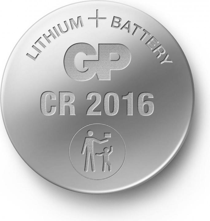 Image du produit GP Batteries Pile au lithium (5 pcs, CR2016, 90 mAh)