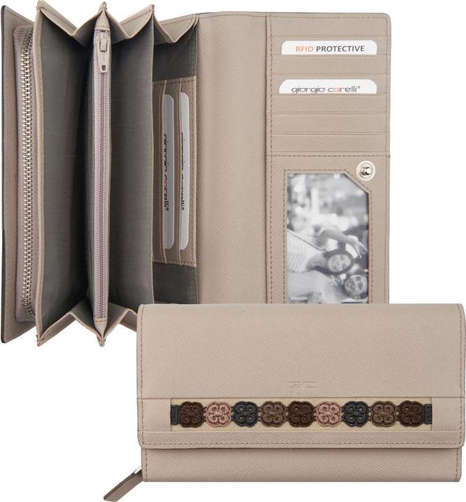 Produktbild Giorgio Carelli Damen Geldbörse, breit, Valentin