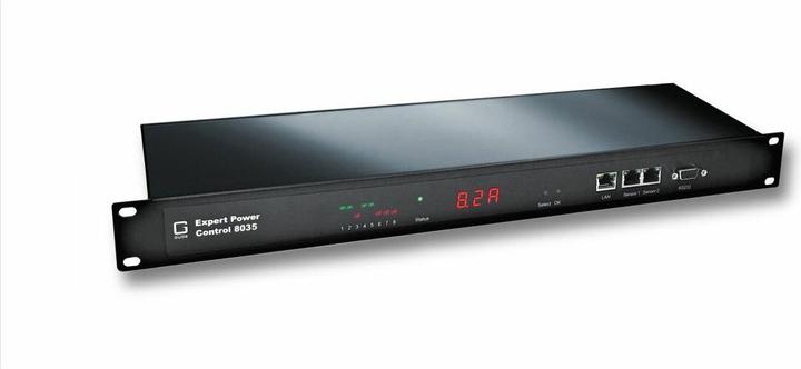Actual product image Gude 8035-3 Expert Power Control NET 8x protective contact, measurement per port, 2xsensor port