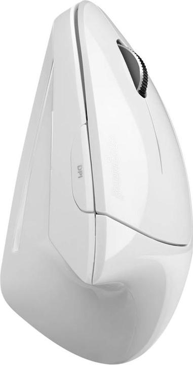 Immagine prodotto Perixx PERIMICE-813 W Mouse ergonomico senza fili, Bluetooth® Bianco (Senza fili)