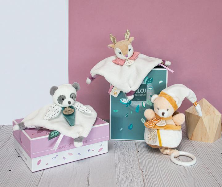 Image du produit Doudou et Compagnie Meli-Melo Doudous 17cm