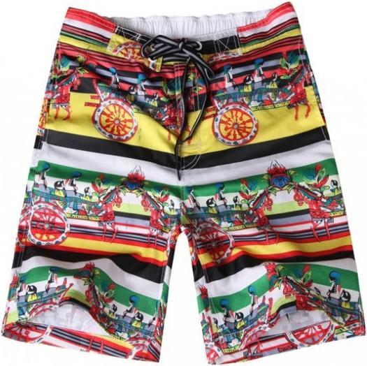 Hermex Stylische Surfer Badehose Badeshorts Short Hose Grösse XL (XL)
