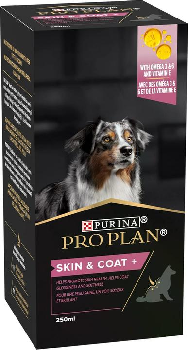 Image du produit Pro Plan Complément alimentaire pour chiens Skin & Coat+ 250 ml (Adulte, 4 pcs, 280 g)