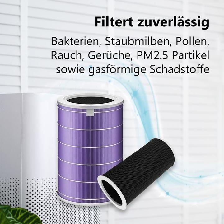 Produktbild Hermex Alternatives HEPA- & Aktivkohlefilter-Set zu Xiaomi Mi Air Purifier 3H (1 x)
