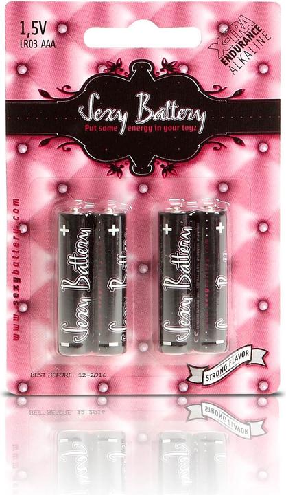 Sexy Battery Alcalina AAA (4 pz., AAA)