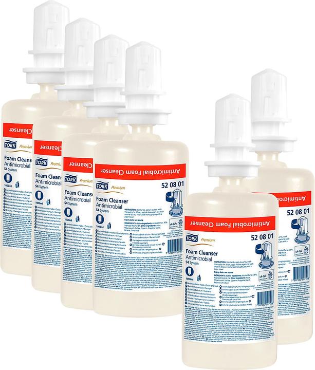 Actual product image Tork Premium foam soap for hand decontamination (Liquid soap, 1000 ml)