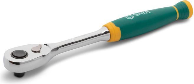 Actual product image SATA 1/4" reversible ratchet with comfort grip, 72 teeth (1/4")