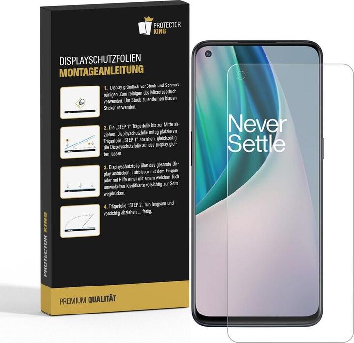 Produktbild Protectorking 3x Premium Displayschutzfolie 3D KLAR (3 Stück, OnePlus Nord N10)