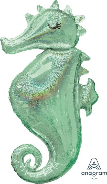 Amscan Folienballon Hologra Seepferd (1 x)