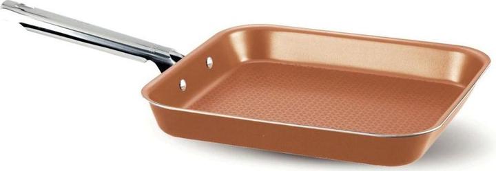 Pensofal Cuprum Steak Griller 28-1 Poignée en acier inoxydable 6715 (Poêle à grillades, Acier inoxydable)