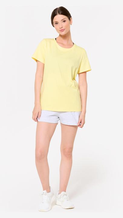 Actual product image Domyos T-Shirt Damen - pastellgelb (3XL)