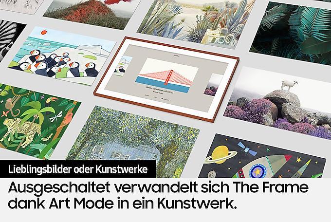 Image du produit Samsung The Frame QE32LS03T (32", QLED, Full HD, 2021)