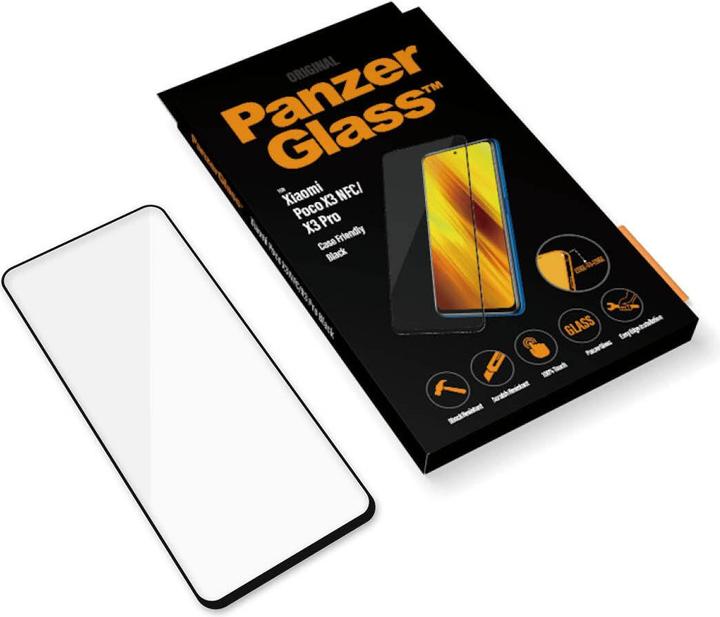 Productafbeelding PanzerGlass Geval Vriendelijk (1 Stuk, Xiaomi Poco X3 Pro, Xiaomi Poco X3)