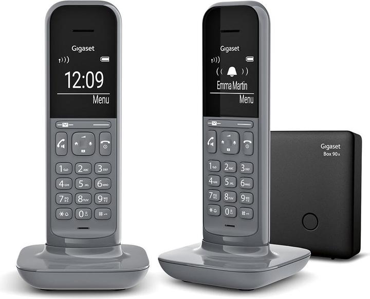 Produktbild Gigaset CL390A - Duo Dect telefoon - Met antwoordapparaat - Grijs