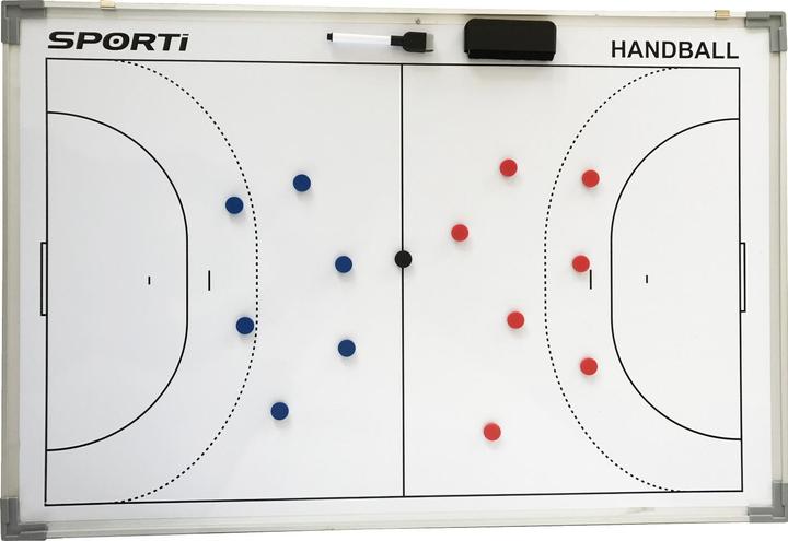 Actual product image Sporti small double-sided handball board 30x45cm