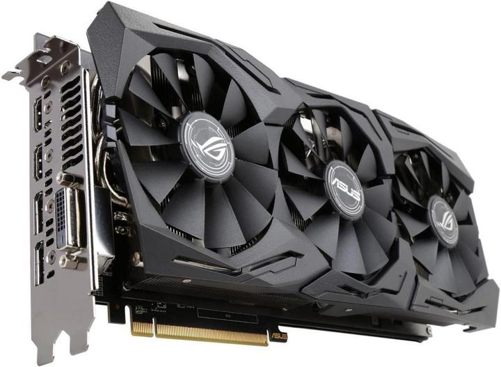 Produktbild ASUS Radeon ROG STRIX RX 580 O8G GAMING (8 GB)