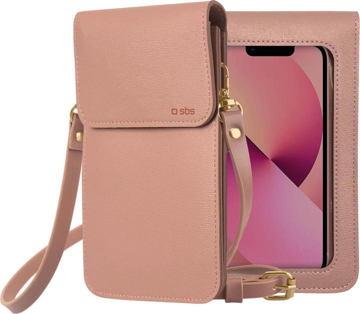 Immagine prodotto SBS Borsa a tracolla per smartphone fino a 6,7"", rosa (Universale)
