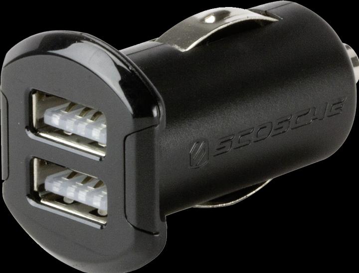 Immagine prodotto Scosche reVOLT 12W + 12W doppia USB Caricabatterie da auto, iPad