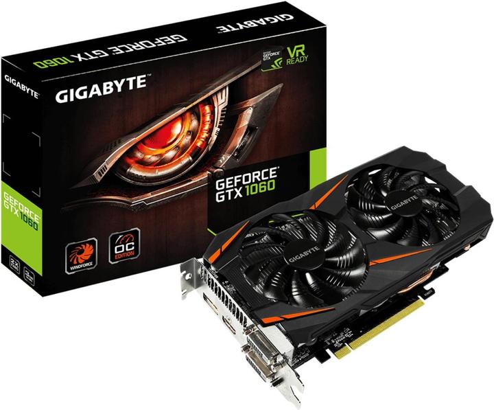 Produktbild Gigabyte GeForce GTX 1060 Windforce OC (3 GB)