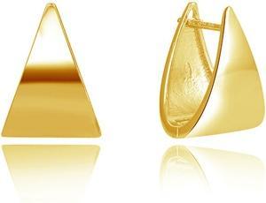 Beneto Stunning gold-plated earrings AGUC2677-GOLD (L)